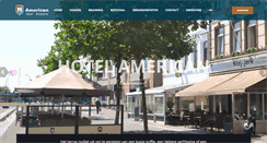 Desktop Screenshot of hotelamerican.nl